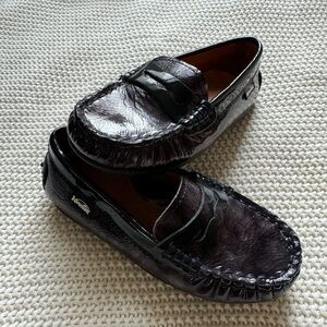Venettini Boys Patent Leather Loafers Toddler size 25 8